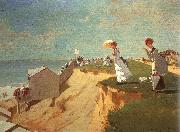 Winslow Homer Long Branch, New Jersey oil on canvas